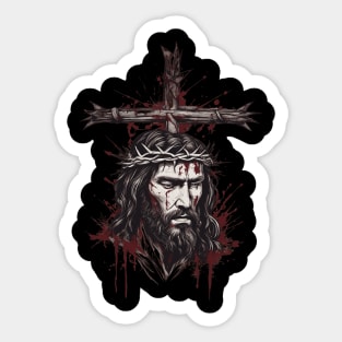 Jesus Christ Died for Our Sins Sticker